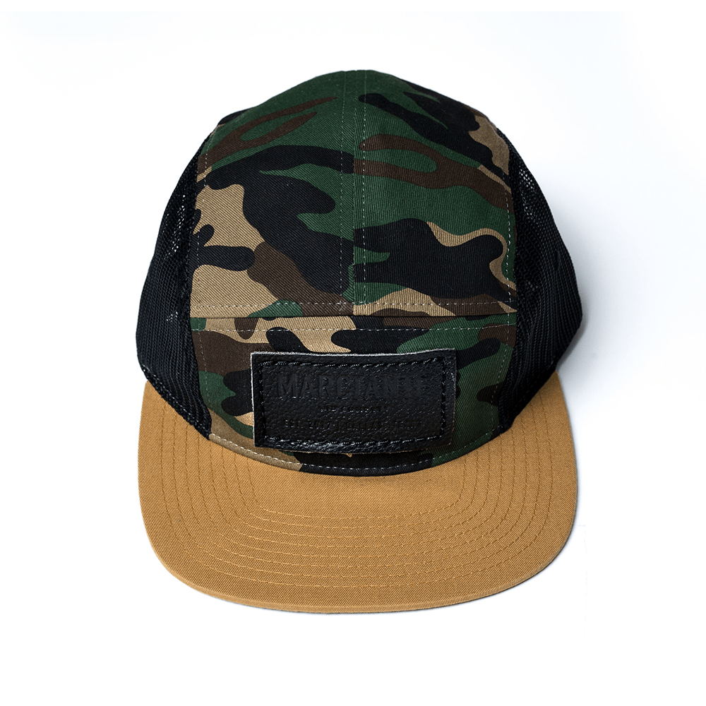 Leather Patch Hat - Marciante and Company