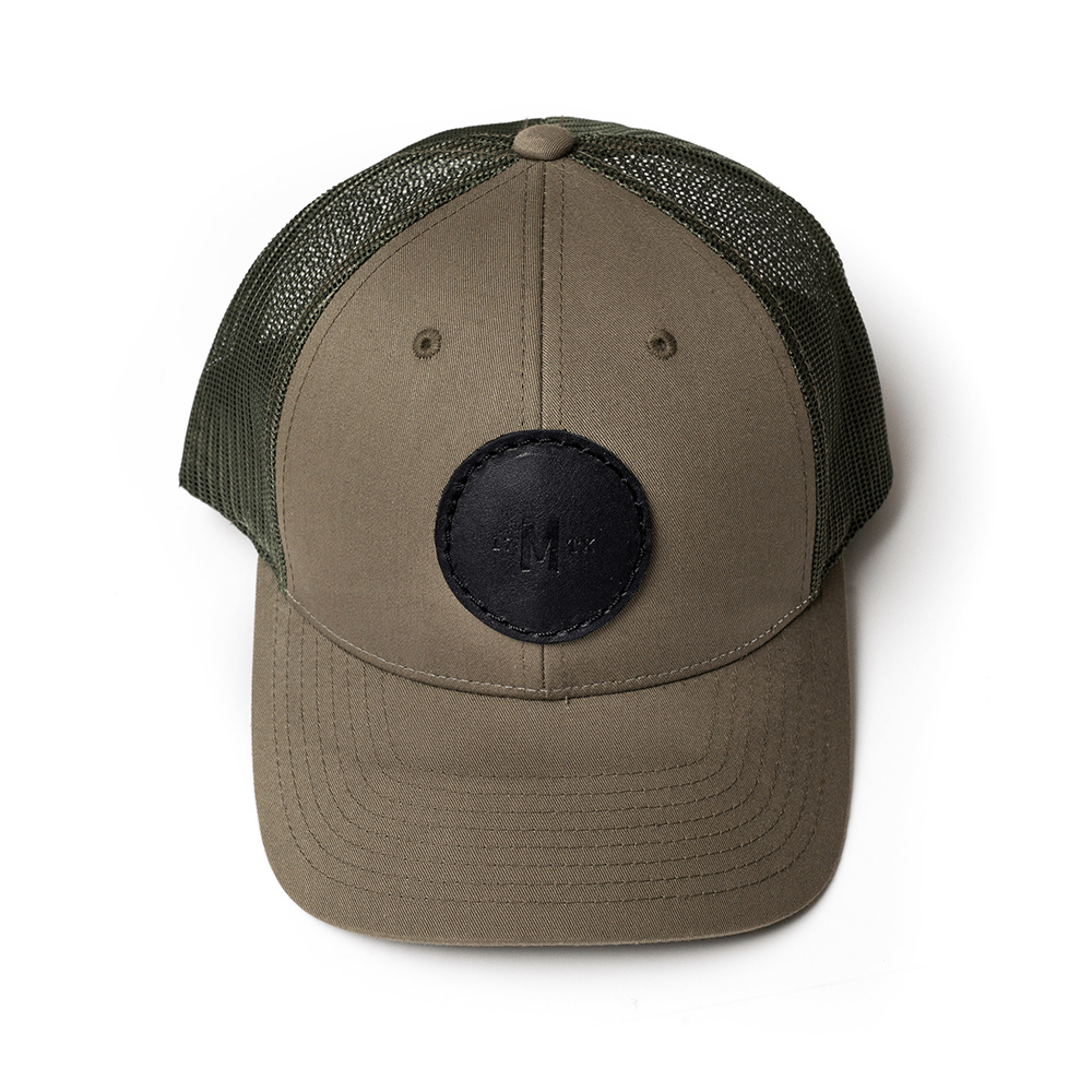 Leather Patch Hat - Marciante and Company