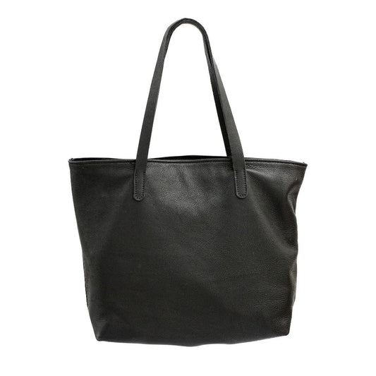 Marciante and Company Black Leather Tote