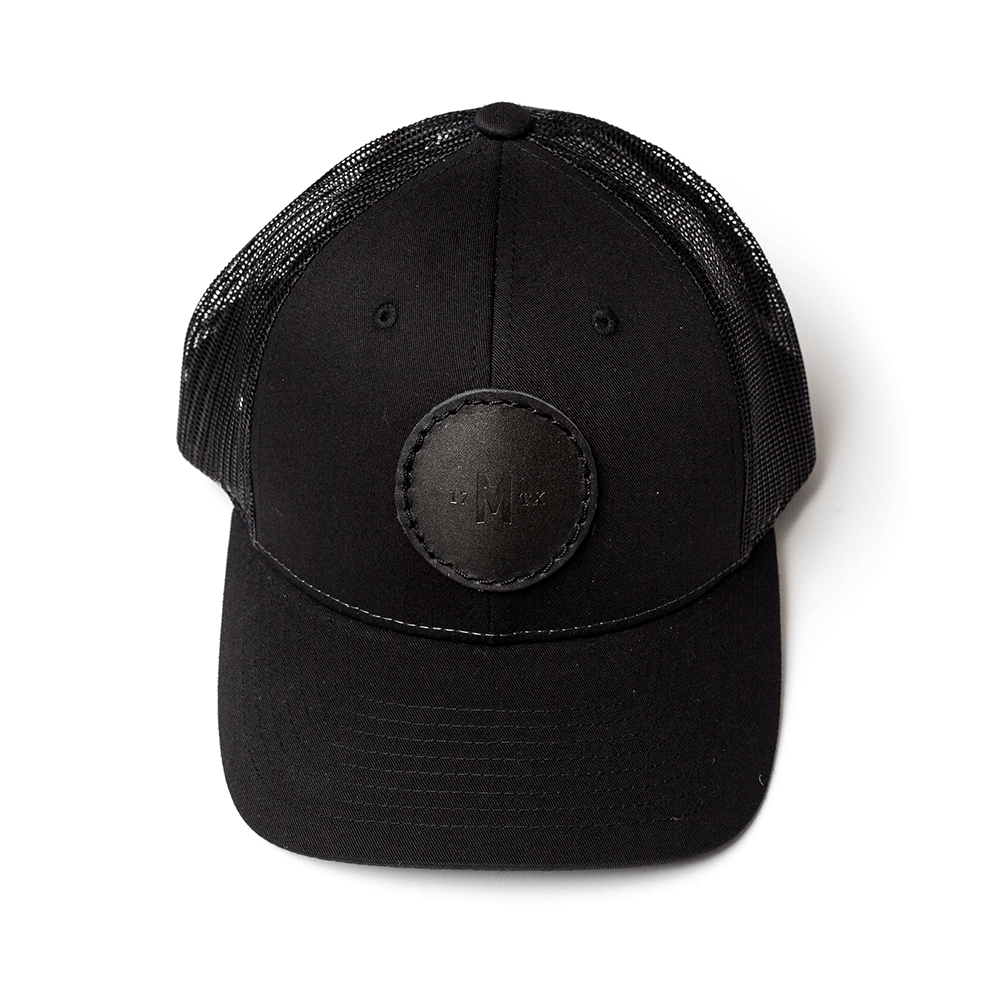 Leather Patch Hat - Marciante and Company