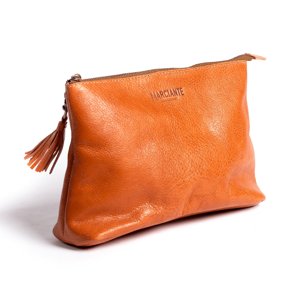 Leather Clutch - Marciante and Company