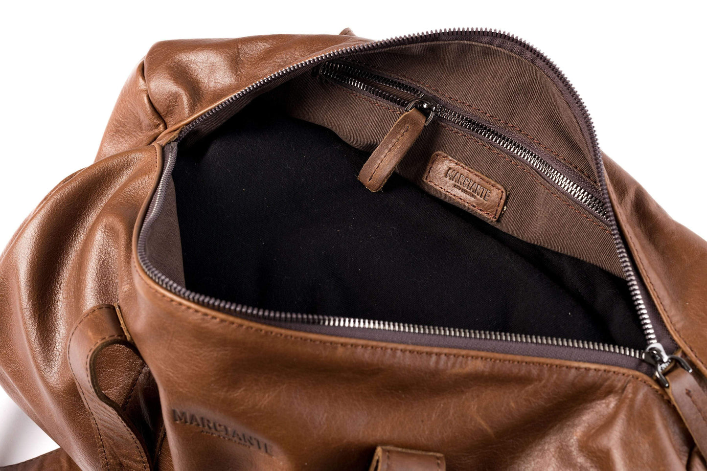 Leather Gym Bag - Marciante and Company