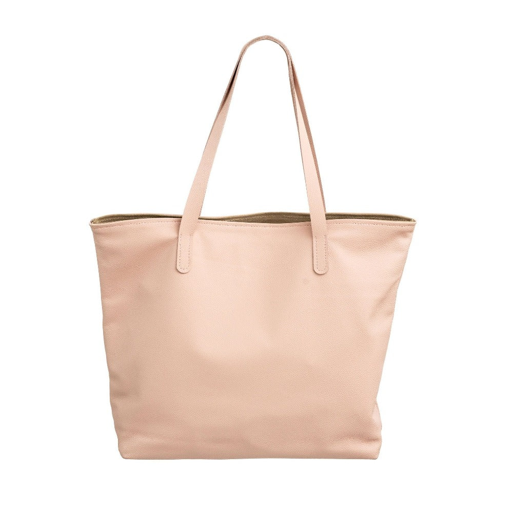 Marciante and Company Blush Leather Tote